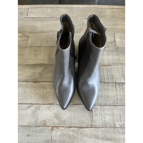 Grays Shoes - Linea Paolo Baddie Gray Boots Size 6